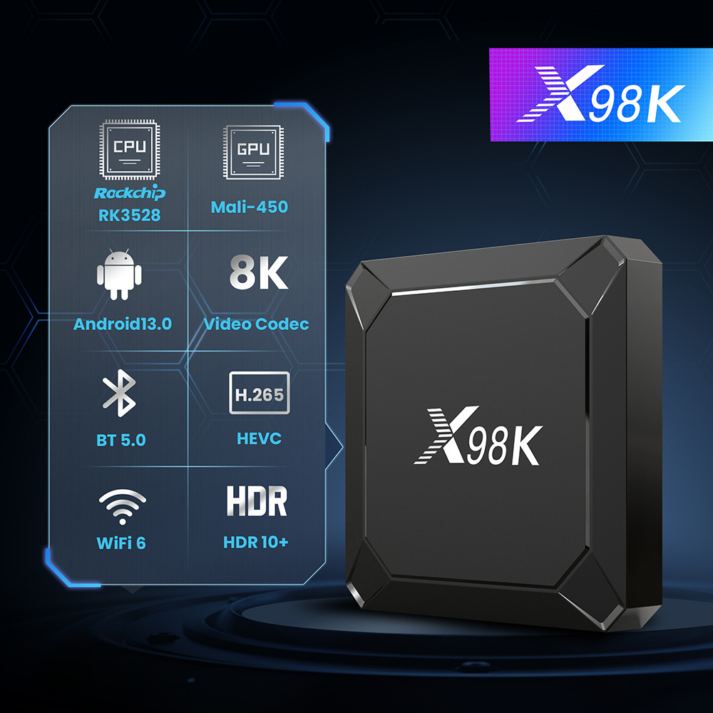 Nieuwe X98K Android 13 TV Box  - Radxa Rock 5B 16Gb recensie en prijs